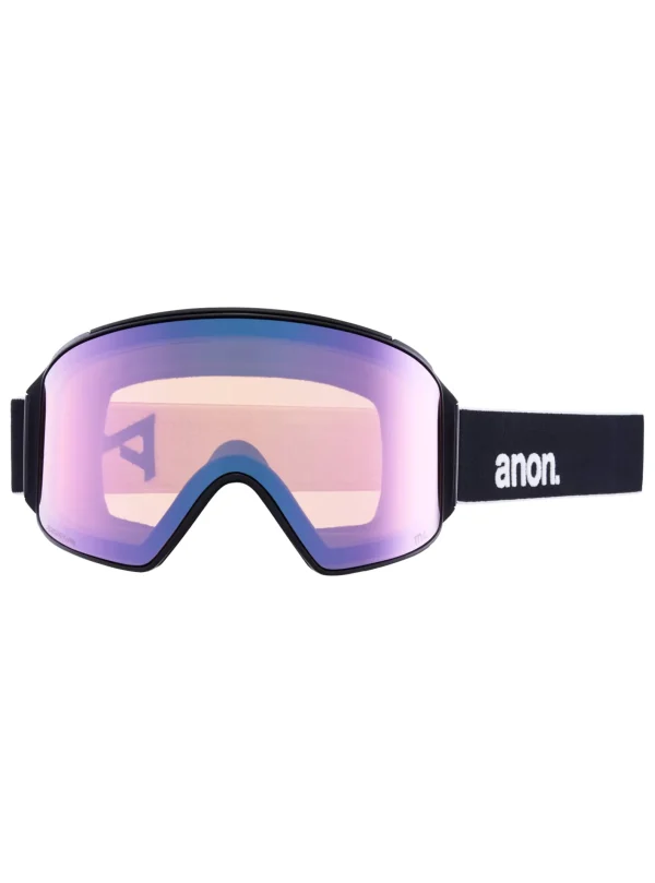 Homme Burton Anon - Masque M4 Low Bridge Fit (Cylindrique) + écran De Rechange + Cagoule MFI®