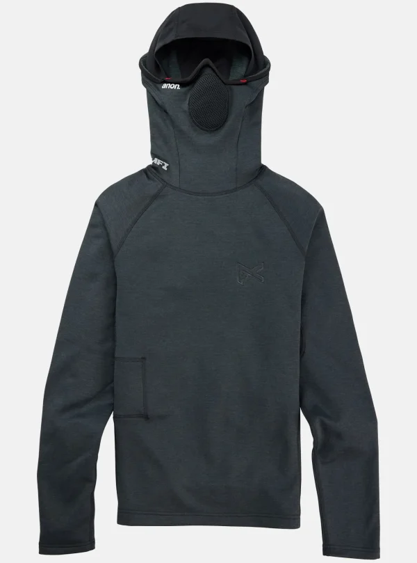 Homme Burton Anon - T-shirt à Capuche Et à Manches Longues Avec Passe-montagne MFI®