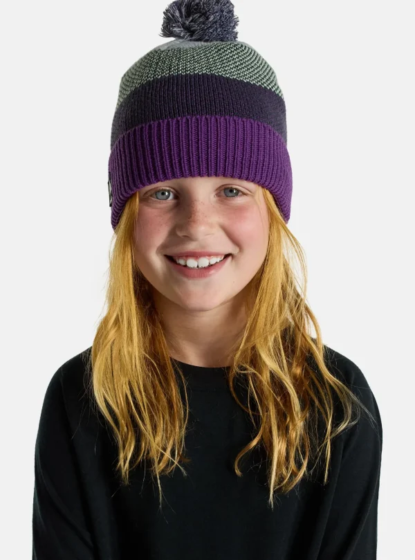 Enfant Burton - Bonnet à Pompon Doublé En Polaire Enfant