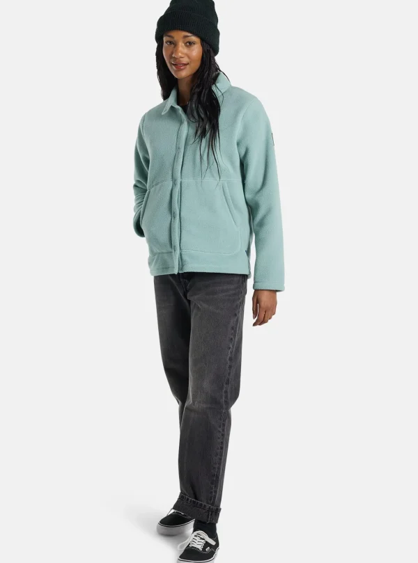 Femme Burton - Chemise En Polaire Cinder à Boutons-pression Femme