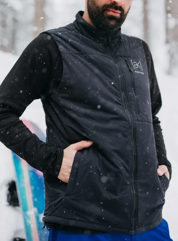Homme Burton - Gilet Isolant Extensible [ak] Helium Homme