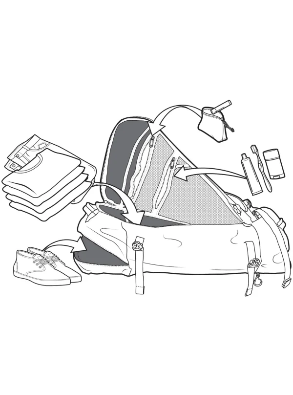 Burton - Grand Duffel Bag Multipath 90 L