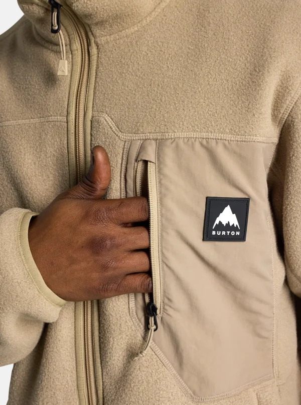 Homme Burton - Polaire Cinder Zippée Pour Homme