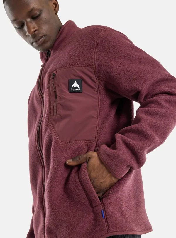 Homme Burton - Polaire Cinder Zippée Pour Homme