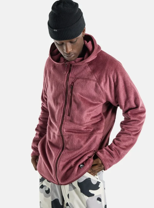 Homme Burton - Polaire Zippée à Capuche Stockrun Warmest Homme