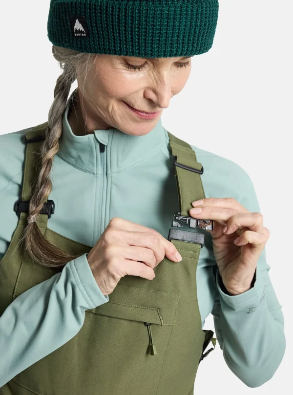 Femme Burton - Salopette Extensible Avalon 2L Femme (courte)
