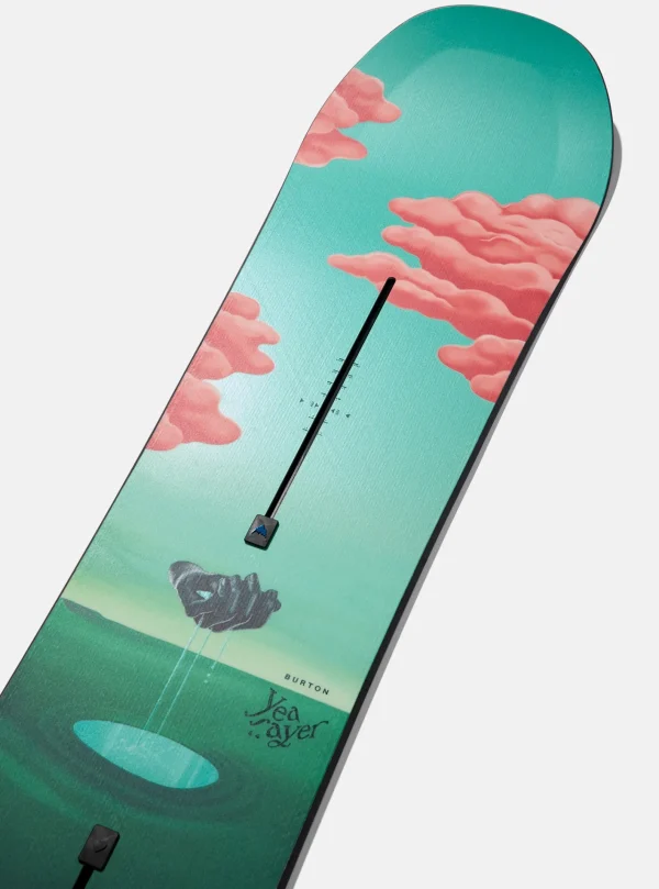 Femme Burton - Snowboard à Cambre Yeasayer Femme