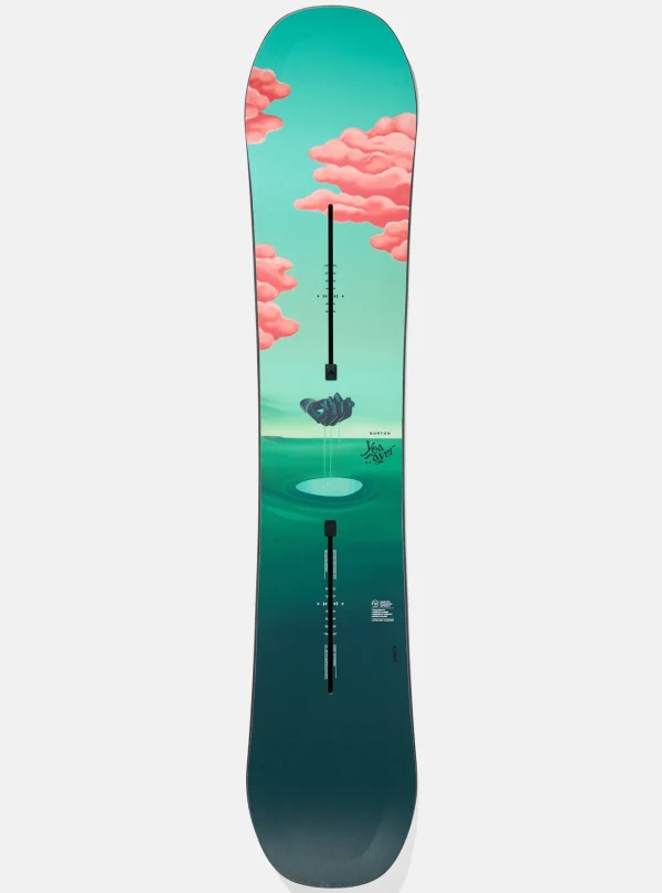 Femme Burton - Snowboard à Cambre Yeasayer Femme