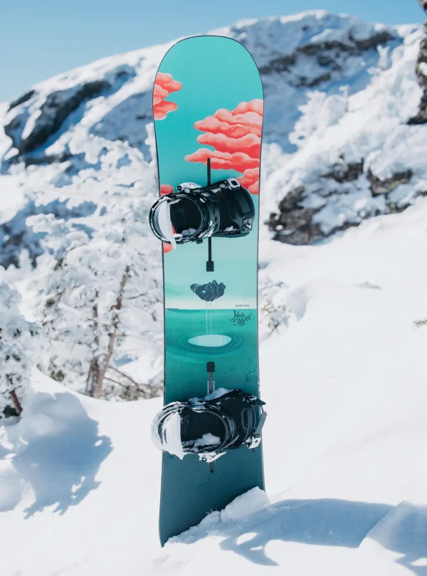Femme Burton - Snowboard à Cambre Yeasayer Femme