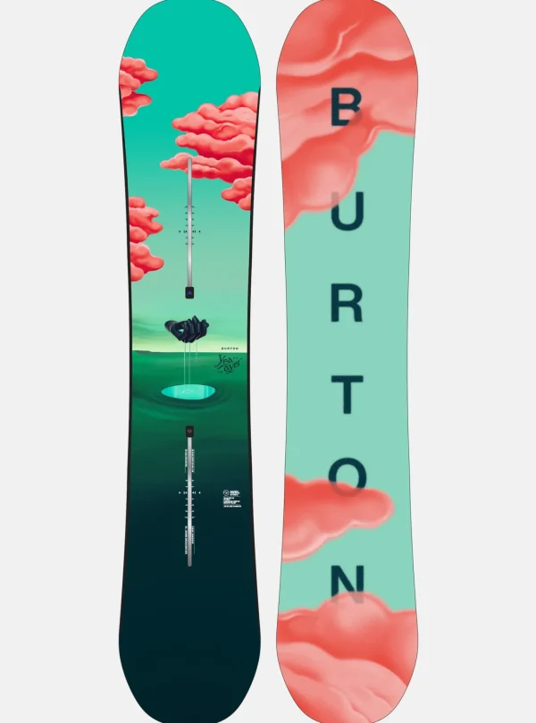 Femme Burton - Snowboard Yeasayer Flying V Femme