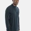 Homme Burton - Sous-vêtement En Laine Mérinos Zippé 1/4 Phayse Homme