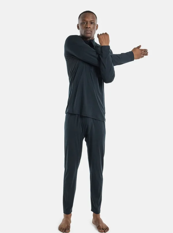 Homme Burton - Sous-vêtement En Laine Mérinos Zippé 1/4 Phayse Homme