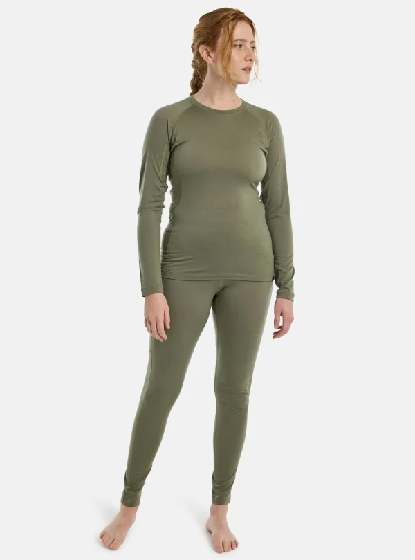 Femme Burton - Sous-vêtement Ras-du-cou En Laine Mérinos Phayse Femme