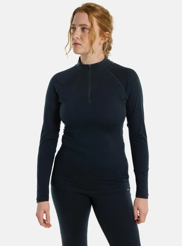 Femme Burton - Sous-vêtement Zippé 1/4 En Laine Mérinos Phayse Femme