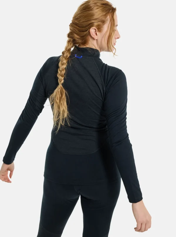 Femme Burton - Sous-vêtement Zippé 1/4 En Laine Mérinos Phayse Femme