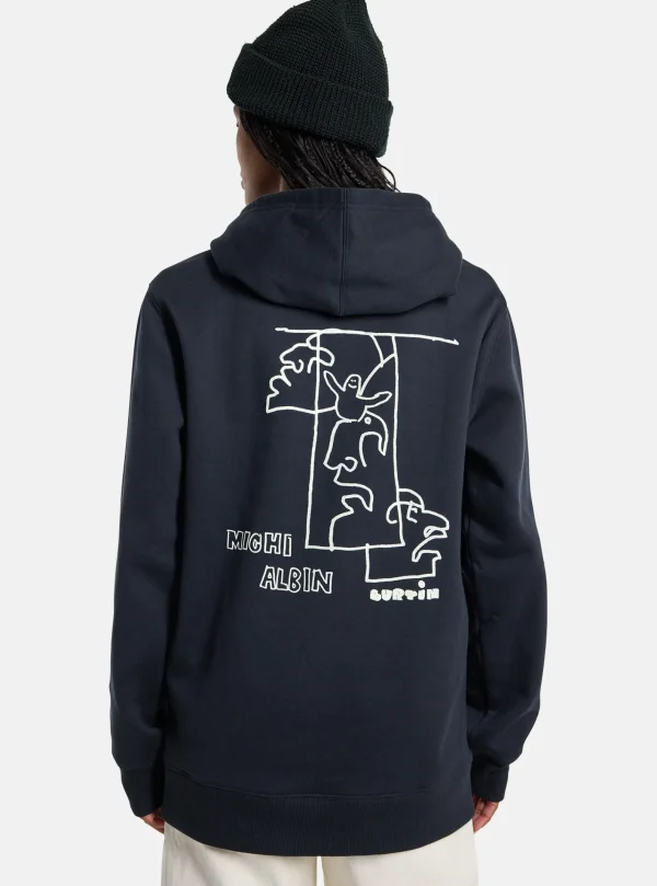 Femme/Homme Burton - Sweat à Capuche Michi Albin Burtin