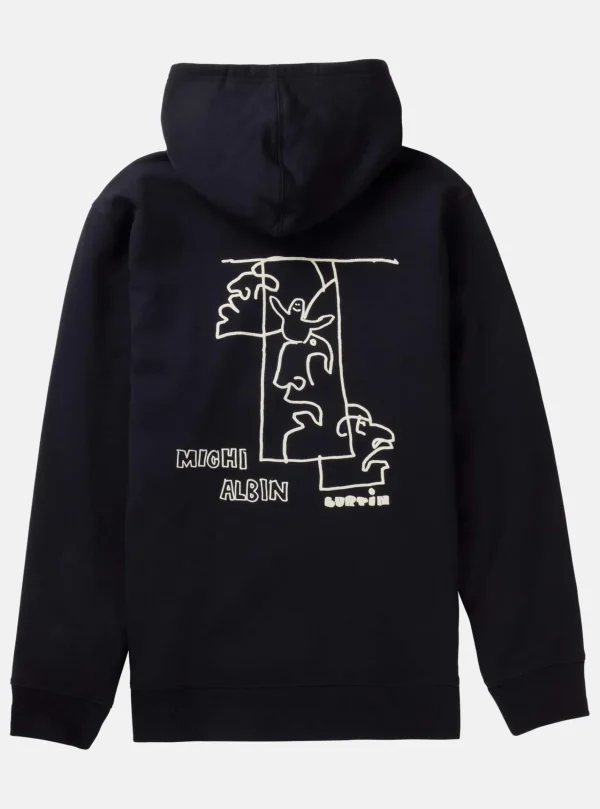 Femme/Homme Burton - Sweat à Capuche Michi Albin Burtin