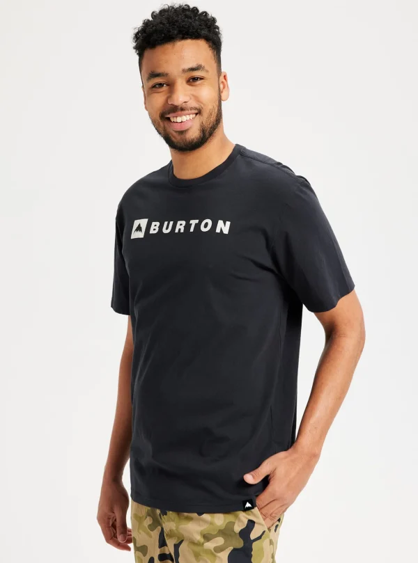 Femme/Homme Burton - T-shirt à Manches Courtes Horizontal Mountain
