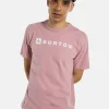 Homme Burton - T-shirt à Manches Courtes Horizontal Mountain