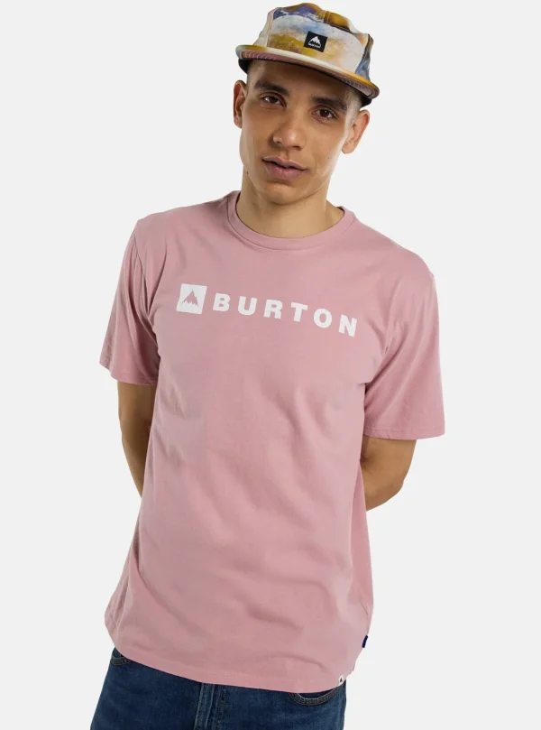 Homme Burton - T-shirt à Manches Courtes Horizontal Mountain