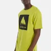 Homme Burton - T-shirt à Manches Courtes Coupe Classique Mountain High