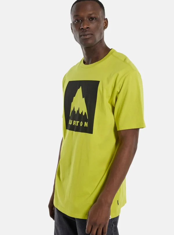 Homme Burton - T-shirt à Manches Courtes Coupe Classique Mountain High