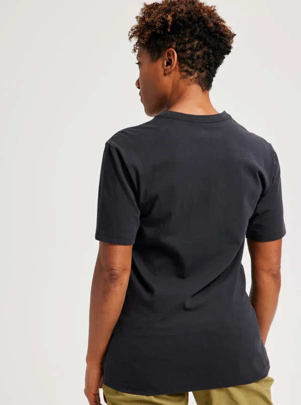 Femme/Homme Burton - T-shirt à Manches Courtes Coupe Classique Mountain High