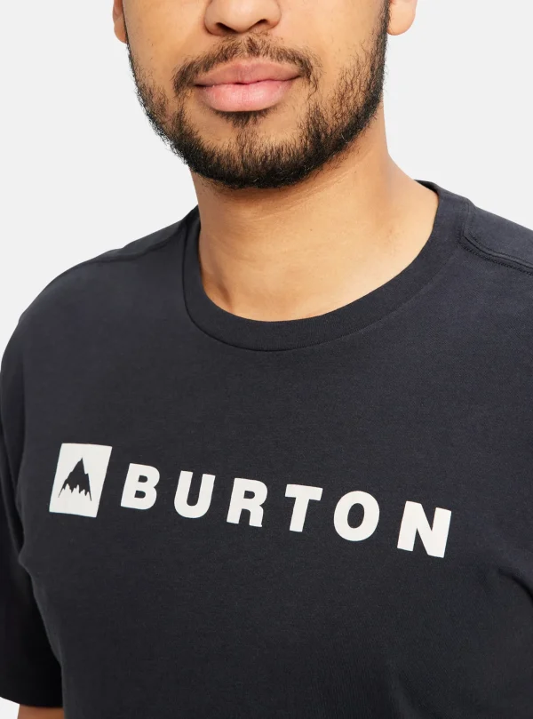 Femme/Homme Burton - T-shirt à Manches Courtes Horizontal Mountain