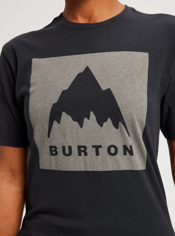 Femme/Homme Burton - T-shirt à Manches Courtes Coupe Classique Mountain High