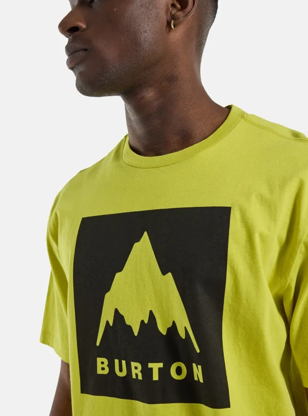Homme Burton - T-shirt à Manches Courtes Coupe Classique Mountain High
