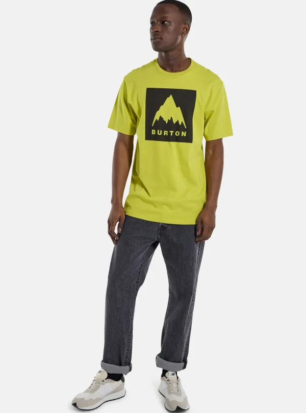 Homme Burton - T-shirt à Manches Courtes Coupe Classique Mountain High