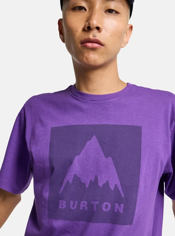 Femme Burton - T-shirt à Manches Courtes Coupe Classique Mountain High