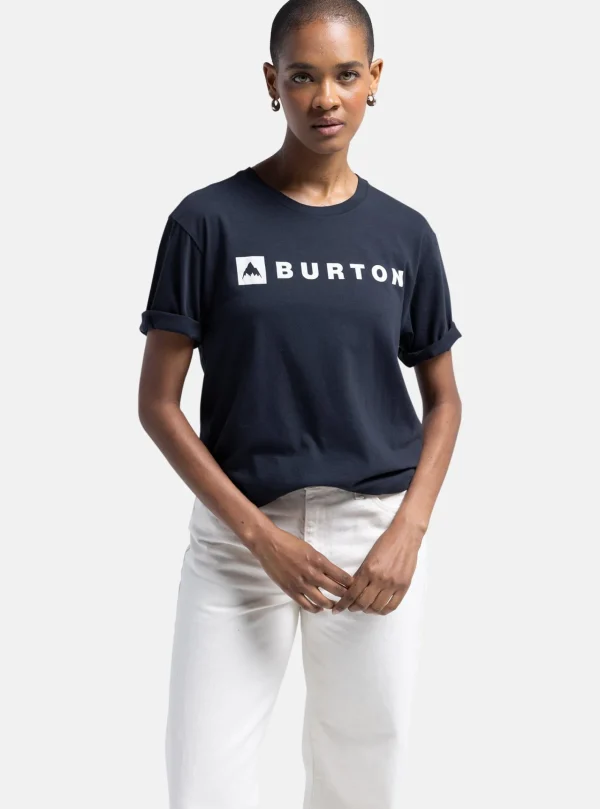 Femme/Homme Burton - T-shirt à Manches Courtes Horizontal Mountain