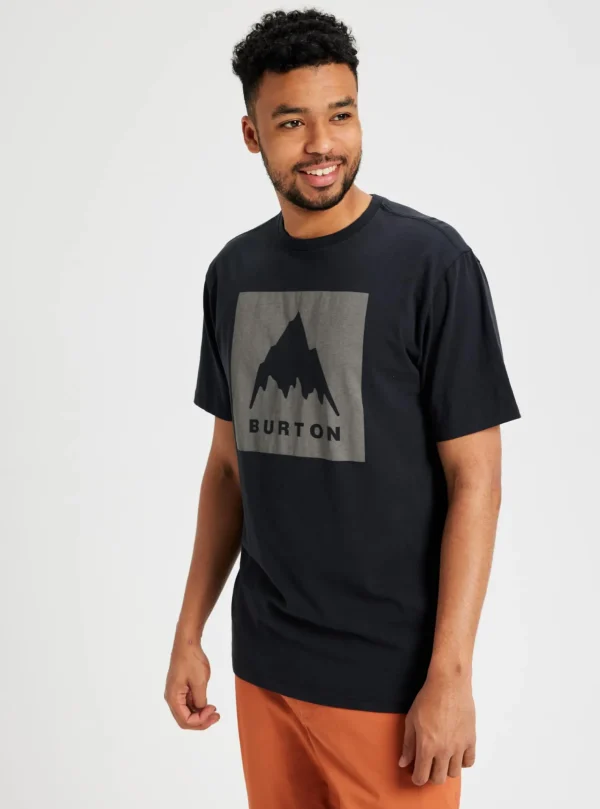 Femme/Homme Burton - T-shirt à Manches Courtes Coupe Classique Mountain High