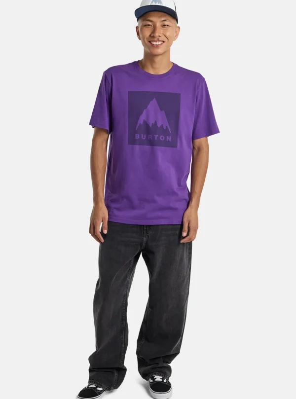 Femme Burton - T-shirt à Manches Courtes Coupe Classique Mountain High