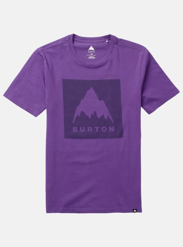 Femme Burton - T-shirt à Manches Courtes Coupe Classique Mountain High