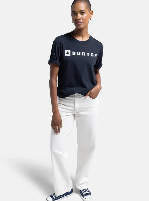 Femme/Homme Burton - T-shirt à Manches Courtes Horizontal Mountain