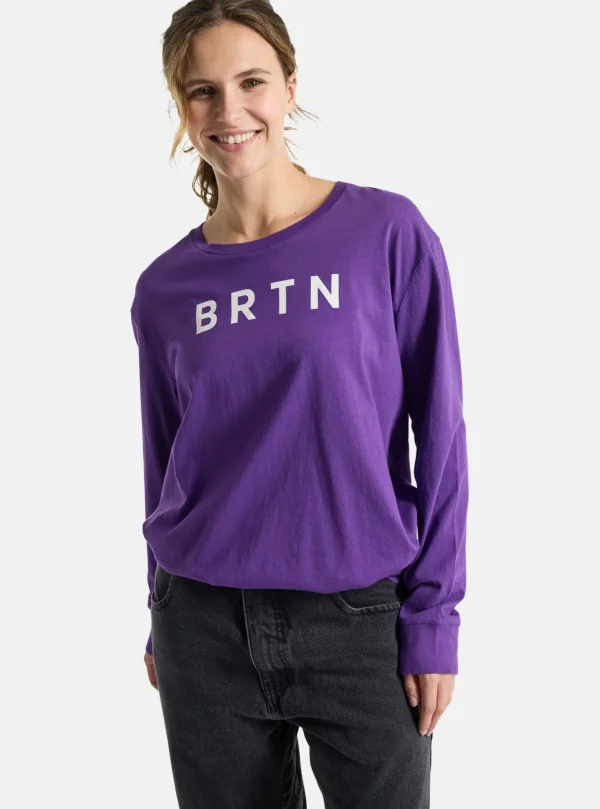 Femme Burton - T-shirt à Manches Longues BRTN Femme