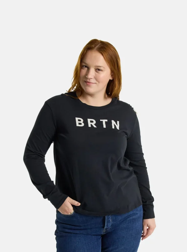 Femme Burton - T-shirt à Manches Longues BRTN Femme