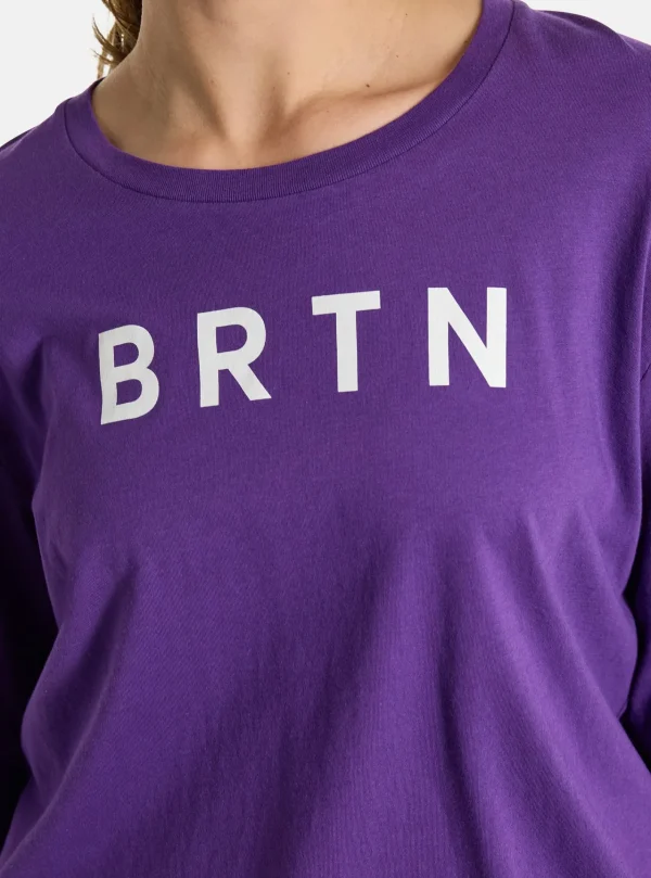 Femme Burton - T-shirt à Manches Longues BRTN Femme