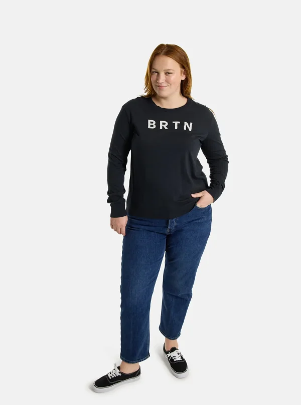 Femme Burton - T-shirt à Manches Longues BRTN Femme