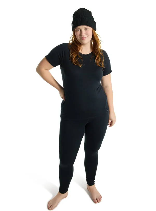 Femme Burton - T-shirt Sous-vêtement à Manches Courtes En Laine Mérinos Phayse Femme