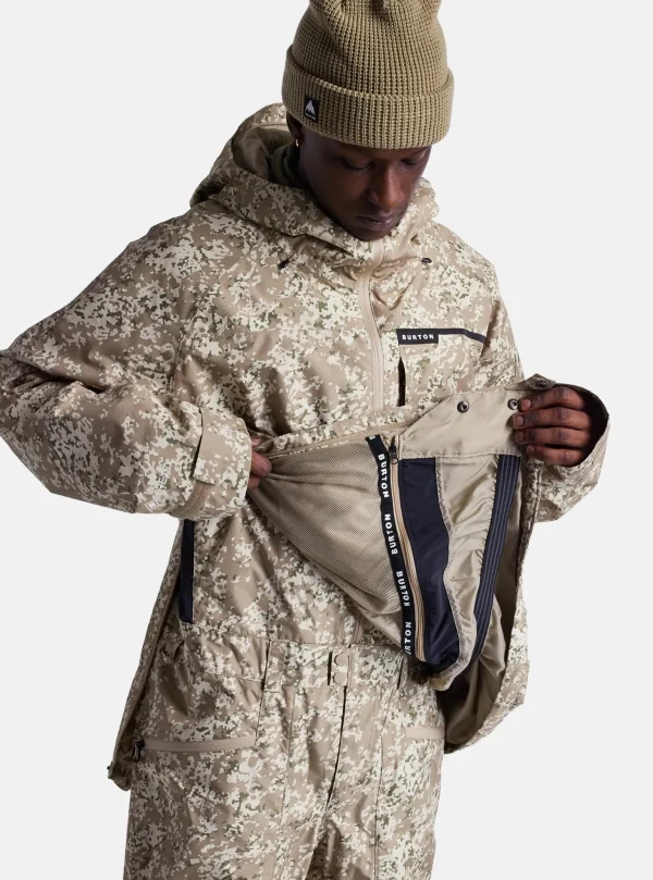 Homme Burton - Veste Anorak Pillowline GORE-TEX 2 L Homme