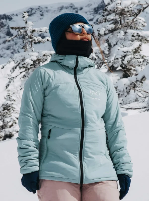 Femme Burton - Veste Isolante Extensible à Capuche [ak] Helium Femme