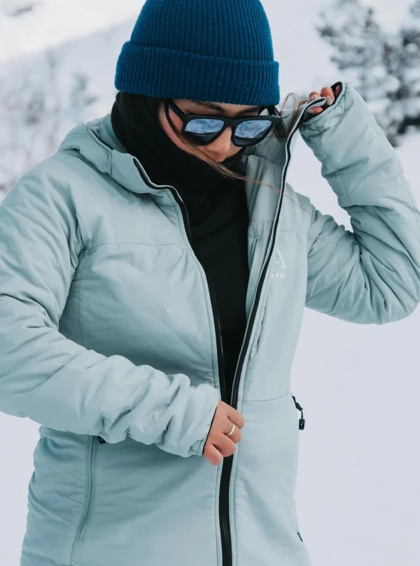 Femme Burton - Veste Isolante Extensible à Capuche [ak] Helium Femme
