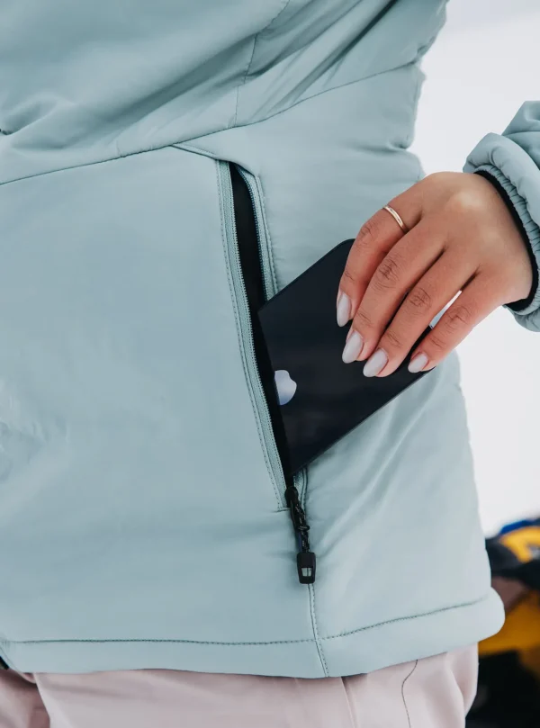 Femme Burton - Veste Isolante Extensible à Capuche [ak] Helium Femme