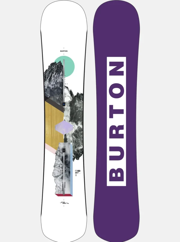 Femme Burton  - Snowboard Hideaway Flat Top Femme