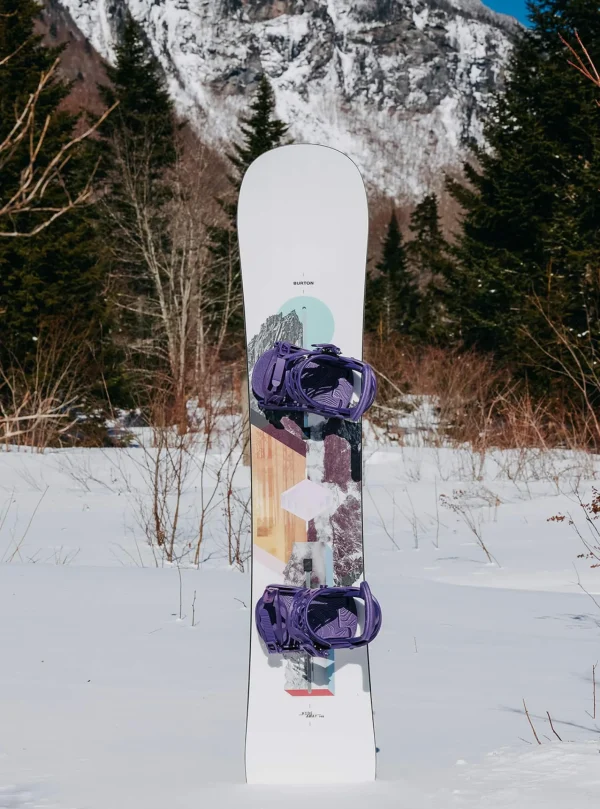 Femme Burton  - Snowboard Hideaway Flat Top Femme