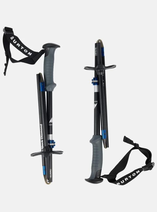 Femme/Homme Burton X Black Diamond - Bâtons Téléscopiques Compactor
